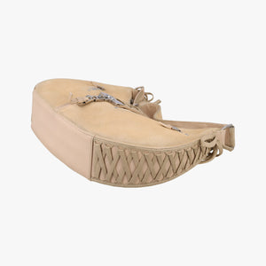 Pre-owned Christian Dior Admit It Beige suede shoulderbag | stylenewstar