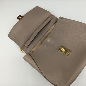 Pre-owned Chloe DREW Grey Leather shoulderbag | stylenewstar