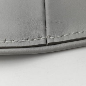 Pre-owned Christian Dior Saddle Grey PVC coated canvas × leather crossbodybag | stylenewstar