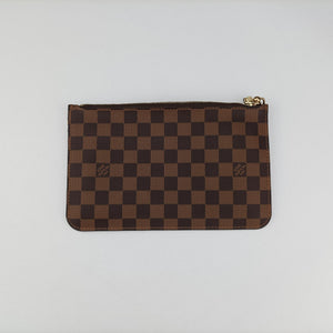 Pre-owned Louis Vuitton NEVERFULL MM EBENE Damier Canvas N51105 shoulderbag | stylenewstar