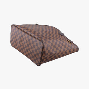 Pre-owned Louis Vuitton NEVERFULL MM EBENE Damier Canvas N51105 shoulderbag | stylenewstar