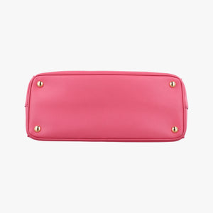 Pre-owned Prada Galleria Pink SAFFIANO Leather BN1786 shoulderbag | stylenewstar