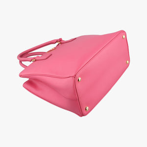 Pre-owned Prada Galleria Pink SAFFIANO Leather BN1786 shoulderbag | stylenewstar