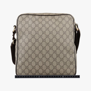 Pre-owned Gucci GG Imprime Messenger Beige×Brown PVC coated canvas×Leather 201448 shoulderbag | stylenewstar