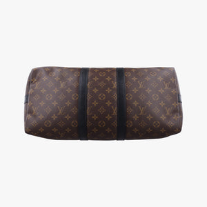 Pre-owned Louis Vuitton Keepall Bandouliere 45 Monogram Eclipse Monogram Eclipse Canvas M56711 shoulderbag | stylenewstar