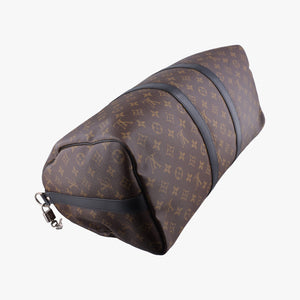 Pre-owned Louis Vuitton Keepall Bandouliere 45 Monogram Eclipse Monogram Eclipse Canvas M56711 shoulderbag | stylenewstar
