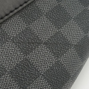 Pre-owned Louis Vuitton Keepall Bandouliere 45 Noir Damier Graphite N41418 shoulderbag | stylenewstar