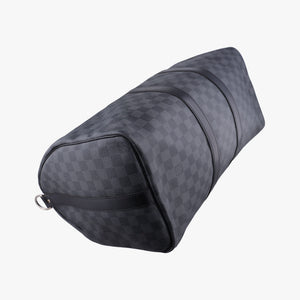 Pre-owned Louis Vuitton Keepall Bandouliere 45 Noir Damier Graphite N41418 shoulderbag | stylenewstar
