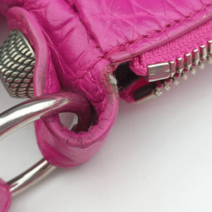 Pre-owned Balenciaga Le Cagole Pink Leather shoulderbag | stylenewstar
