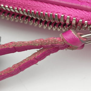 Pre-owned Balenciaga Le Cagole Pink Leather shoulderbag | stylenewstar