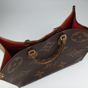 Pre-owned Louis Vuitton On the Go GM Brown Monogram Canvas M45320 shoulderbag | stylenewstar