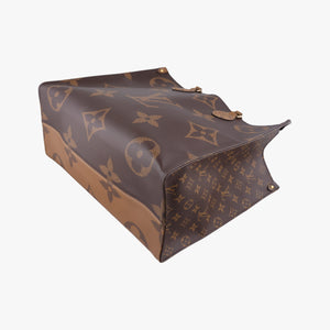 Pre-owned Louis Vuitton On the Go GM Brown Monogram Canvas M45320 shoulderbag | stylenewstar