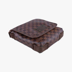 Vintage Louis Vuitton BROOKLYN PM EBENE Damier Canvas N51210 shoulderbag | stylenewstar