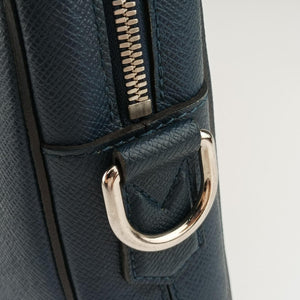Vintage Louis Vuitton Porto Document Business MM Navy Taiga M32705 handbag | stylenewstar