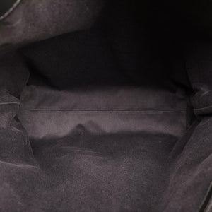 Pre-owned Gucci belt buckle GG pattern Grey Canvas×Leather 107756 handbag | stylenewstar
