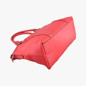 Pre-owned Gucci charm dome Red Leather 341503 shoulderbag | stylenewstar