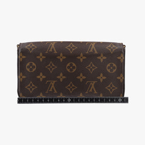 Vintage Louis Vuitton Pochette FeLICIE Brown Monogram Canvas M61276 shoulderbag | stylenewstar