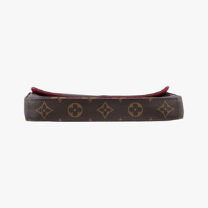 Vintage Louis Vuitton Pochette FeLICIE Brown Monogram Canvas M61276 shoulderbag | stylenewstar