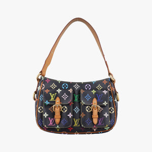 Pre-owned Louis Vuitton Lodge PM Noir Monogram Multicolor M40054 shoulderbag | stylenewstar