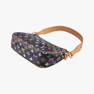 Pre-owned Louis Vuitton Lodge PM Noir Monogram Multicolor M40054 shoulderbag | stylenewstar