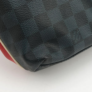 Secondhand Louis Vuitton Mick PM America's Cup Limited Damier Cobalt × Tri-Color Coated Canvas × Leather N41639 shoulderbag | stylenewstar