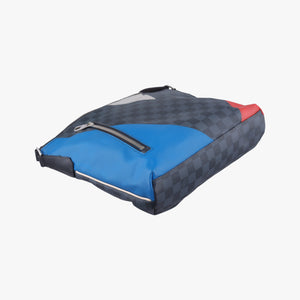 Secondhand Louis Vuitton Mick PM America's Cup Limited Damier Cobalt × Tri-Color Coated Canvas × Leather N41639 shoulderbag | stylenewstar