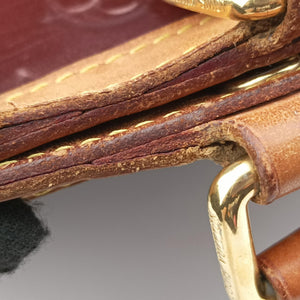 Secondhand Louis Vuitton Brea GM AMARANTE Vernis M91616 shoulderbag | stylenewstar