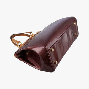 Secondhand Louis Vuitton Brea GM AMARANTE Vernis M91616 shoulderbag | stylenewstar