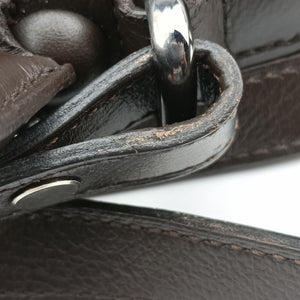 Pre-owned Delvaux Brillon Brown leather shoulderbag | stylenewstar