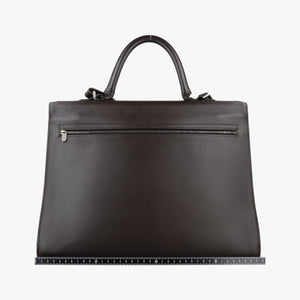 Pre-owned Delvaux Brillon Brown leather shoulderbag | stylenewstar