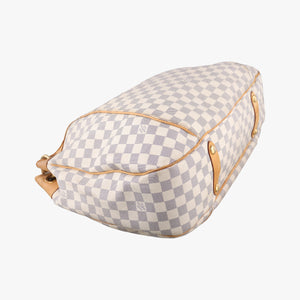 Pre-owned Louis Vuitton GALLIERA GM AZUR Damier Canvas N55216 shoulderbag | stylenewstar