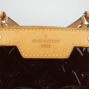 Pre-owned Louis Vuitton Brea MM AMARANTE Vernis M91619 shoulderbag | stylenewstar