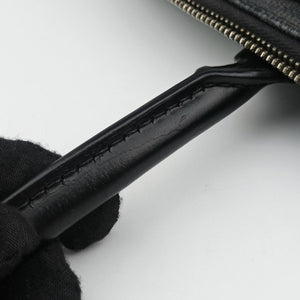 Pre-owned Louis Vuitton Porte Documents Jour Noir Damier Graphite N48224 handbag | stylenewstar