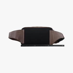 Pre-owned Gucci Ophidia Beige×Brown PVC coated canvas×leather 574796 bum bag/waist bag | stylenewstar