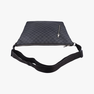 Vintage Louis Vuitton MICK MM Noir Damier Graphite N41106 shoulderbag | stylenewstar