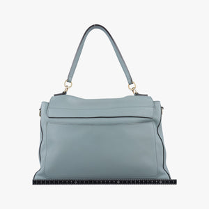 Pre-owned Chloe FAYE DAY Blue Leather shoulderbag | stylenewstar