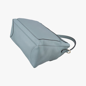 Pre-owned Chloe FAYE DAY Blue Leather shoulderbag | stylenewstar