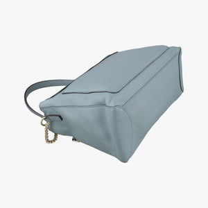 Pre-owned Chloe FAYE DAY Blue Leather shoulderbag | stylenewstar