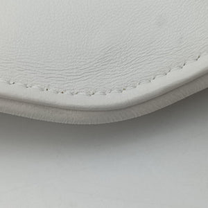 Pre-owned Gucci Horsebit White Leather 764339 shoulderbag | stylenewstar