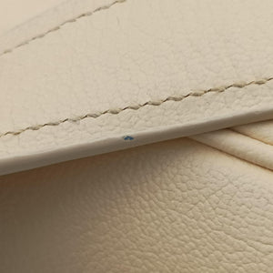 Pre-owned Christian Dior D charm ivory Leather handbag | stylenewstar