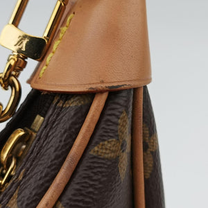 Pre-owned Louis Vuitton LOOP Brown×Beige Monogram Canvas M81098 shoulderbag | stylenewstar