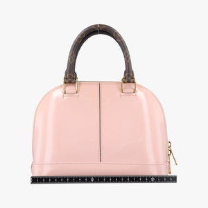 Secondhand Louis Vuitton Alma BB ROSE BALLERIN Vernis M51949 shoulderbag | stylenewstar