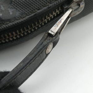 Vintage Gucci GG Imprime Briefcase Black PVC coated canvas 201480 handbag | stylenewstar
