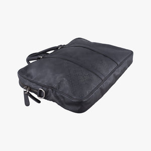 Vintage Gucci GG Imprime Briefcase Black PVC coated canvas 201480 handbag | stylenewstar
