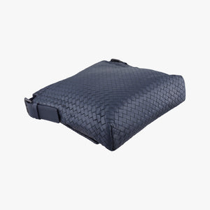 Secondhand Bottega Veneta Intrecciato Navy lambskin shoulderbag | stylenewstar