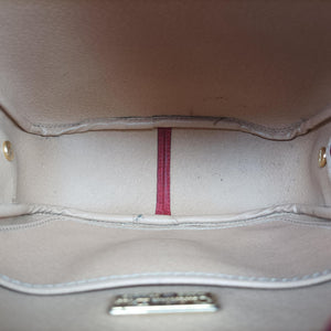 Pre-owned Christian Dior Malice CD Signature Collection Bordeaux Leather shoulderbag | stylenewstar
