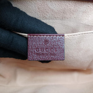 Vintage Gucci Ophidia Burgundy Leather 503877 shoulderbag | stylenewstar