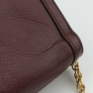 Vintage Gucci Ophidia Burgundy Leather 503877 shoulderbag | stylenewstar