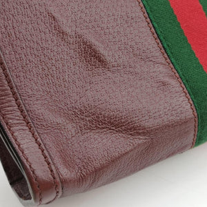 Vintage Gucci Ophidia Burgundy Leather 503877 shoulderbag | stylenewstar