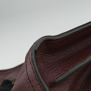 Vintage Gucci Ophidia Burgundy Leather 503877 shoulderbag | stylenewstar
